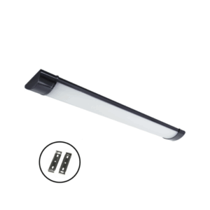 Fladt LED armatur - 60cm - CCT - 10/15/20W - LOTOS - Sort
