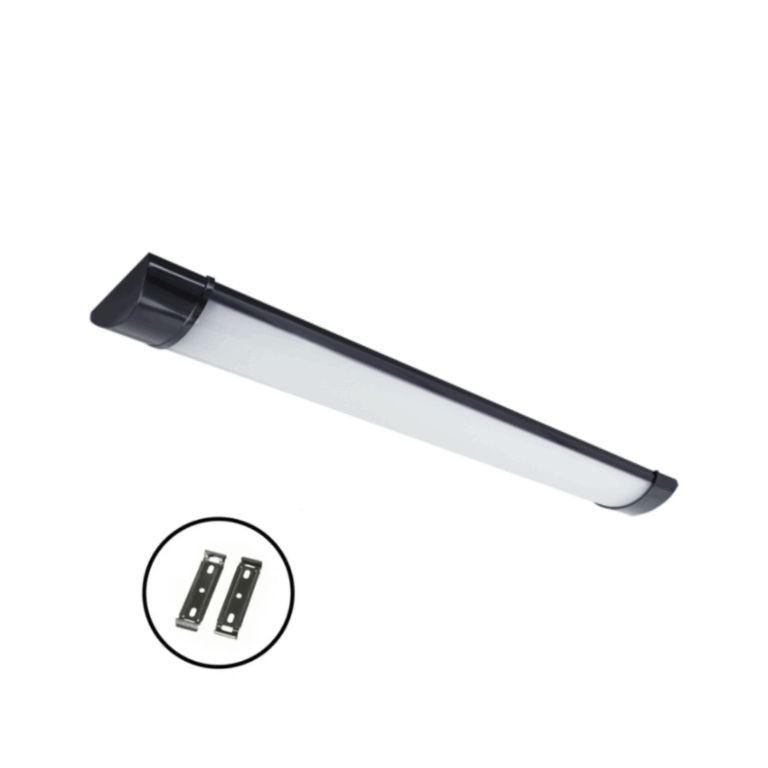 Fladt LED armatur - 60cm - CCT - 10/15/20W - LOTOS - Sort