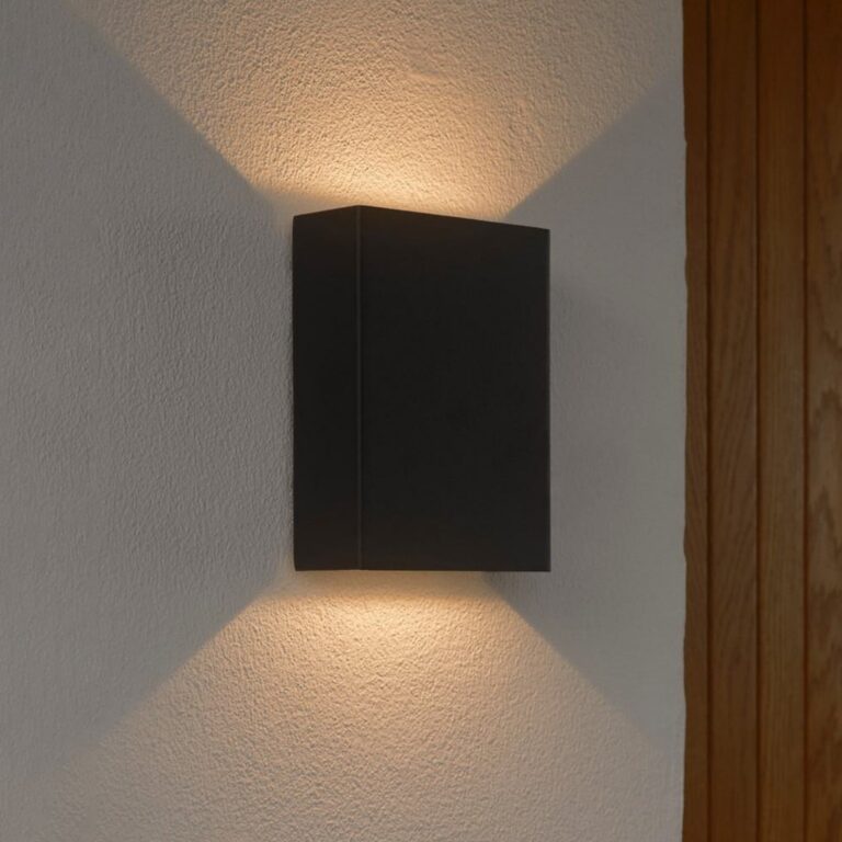 Fold 10 LED Væglampe Seaside Sort Nordlux - Moderne - Aluminium - Med flere lyskilder