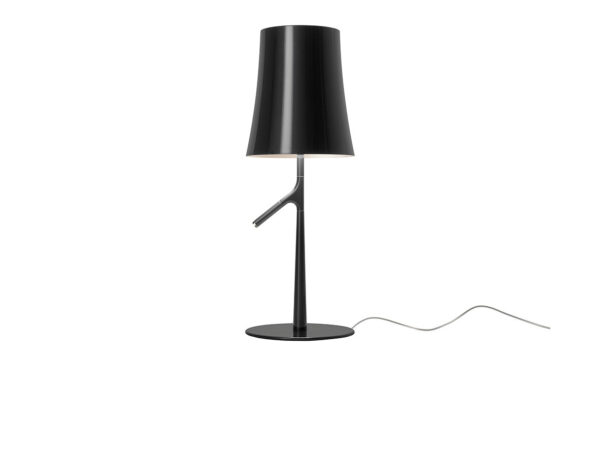 Foscarini - Birdie LED Piccola Bordlampe m/Touch Dimmer Grafit Foscarini