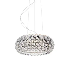 Foscarini - Caboche Plus Media LED Pendel Dim. Transparent