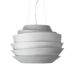 Foscarini - Le Soleil Pendel E27 & GU10 Hvid 3,5m