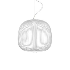Foscarini Spokes 2 Midi Pendel med LED Hvid