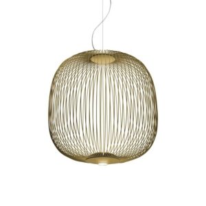 Foscarini Spokes 2 Pendel med LED Guld