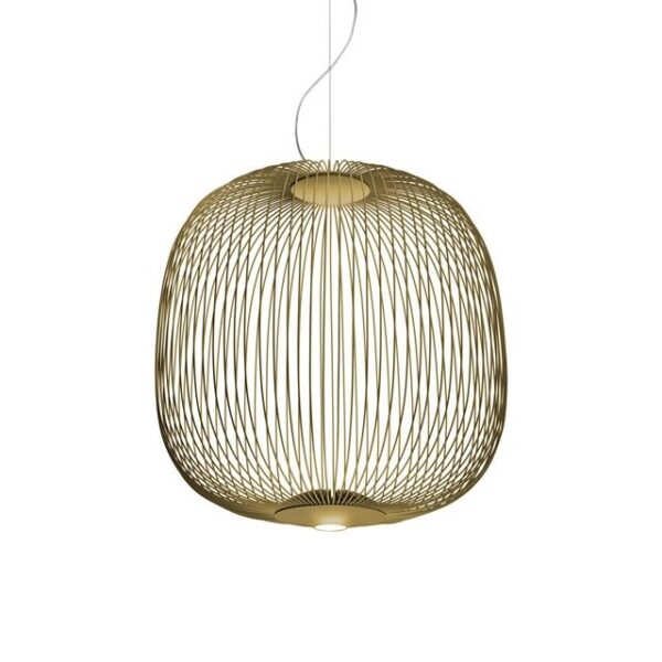 Foscarini Spokes 2 Pendel med LED Guld