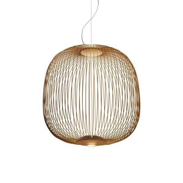 Foscarini Spokes 2 Pendel med LED Kobber