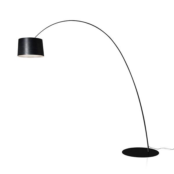 Foscarini Twiggy Elle Gulvlampe LED Sort