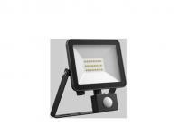 Fox Floodlight 20w 1700lm 3000k Pir Sort