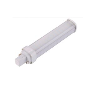 G24Q 7W LED pære - 120Â°, Varm hvid, matteret