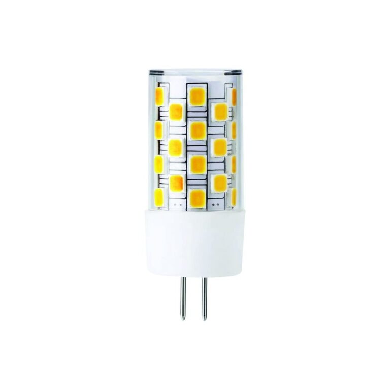 G4 3,9W dæmpbar LED pære, 12V - 320lm, T18, klar glas, 2700K