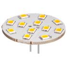 G4 LED stiftpære - 12V / 2W (170 lumen) SMD 140Â° Varm Hvid (=20w)