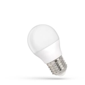G45 Spectrum pære 4W E27 - 230V, neutral hvid