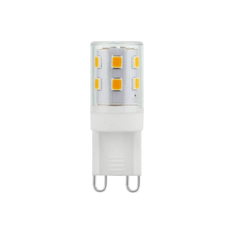 G9 2,5W dæmpbar LED pære - 4,2cm, 200lm, klar glas, 2700K