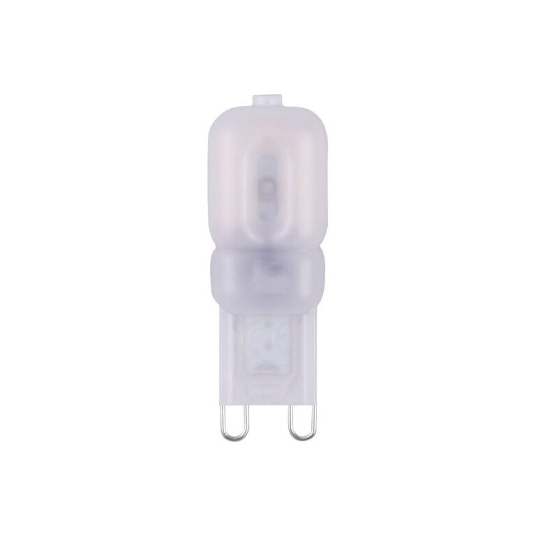 G9 2W LED pære - 4,8cm, 170lm, mat glas, varm hvid