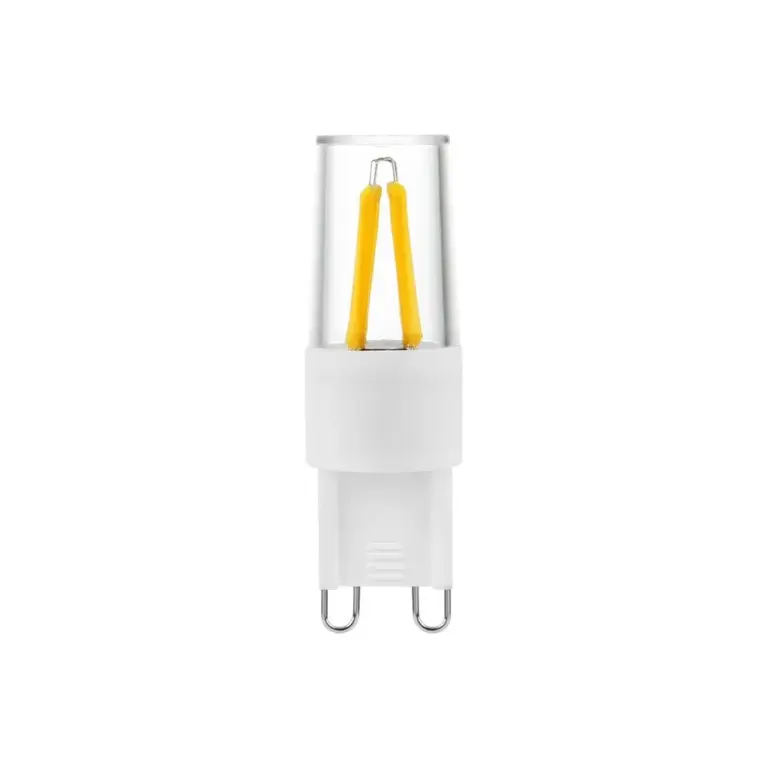 G9 2W dæmpbar LED pære - Filament, 5,2cm, 2700K, klart glas