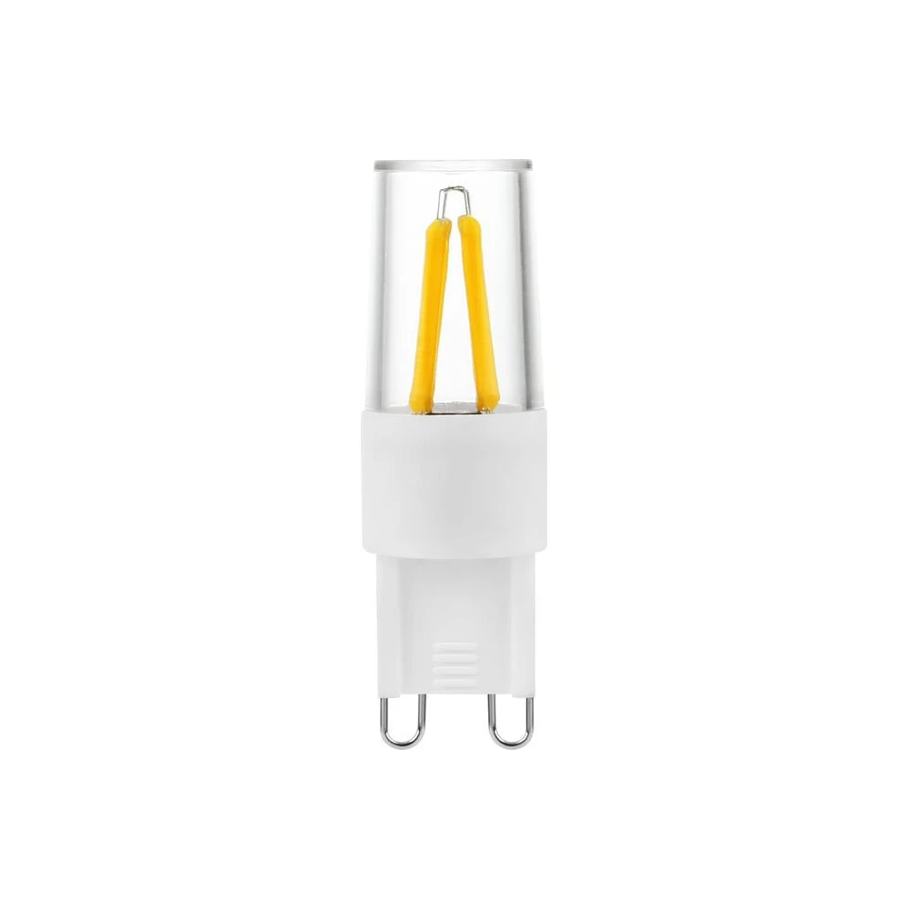 G9 2W dæmpbar LED pære - Filament, 5,2cm, 2700K, klart glas