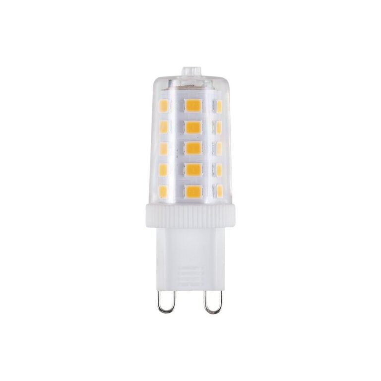 G9 3W LED pære - 320lm, 5cm, klar glas, 2700K