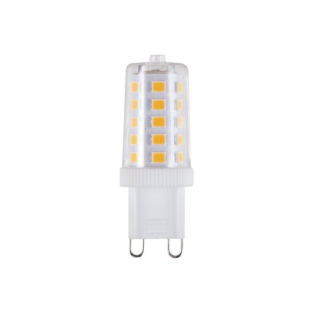 G9 3W LED pære - 320lm, 5cm, klar glas, 2700K