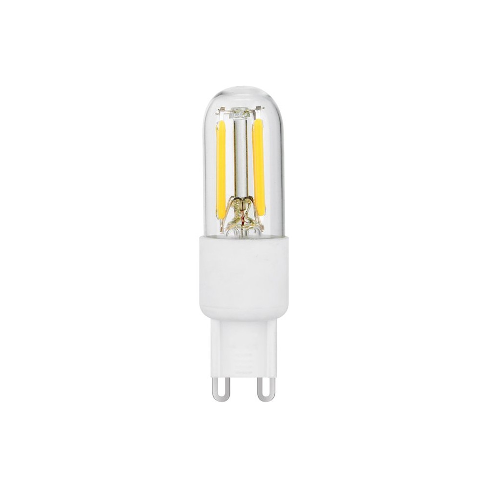 G9 3W dæmpbar LED pære - 6,6cm, 270lm, filament, klar glas, 2700K