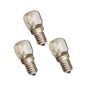 GN - 3-pack Pære 25W Halogen Ovn Pære E14