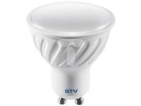 GTV LED-pære smd 2835 neutral hvid GU10 6W AC 220-240V 50-60Hz udstrålingsvinkel 120st. 440lm 52mA (LD-PC6010-40)