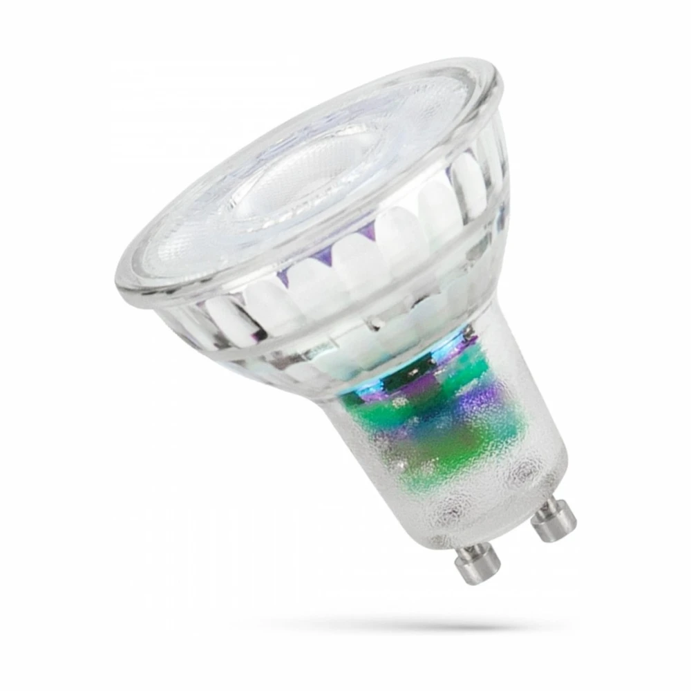 GU10 2,5W LED pære - 180lm/W, 38° spredning