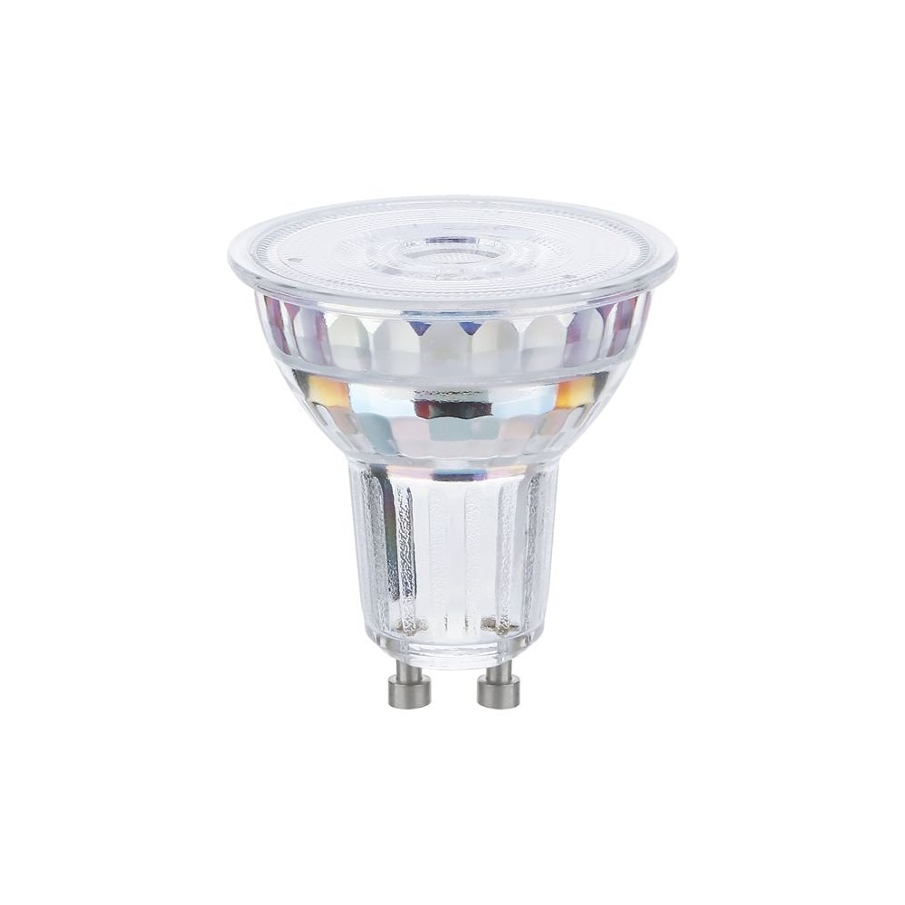 GU10 4,9W dæmpbar LED pære - 520lm, 36°, 2700K, glas
