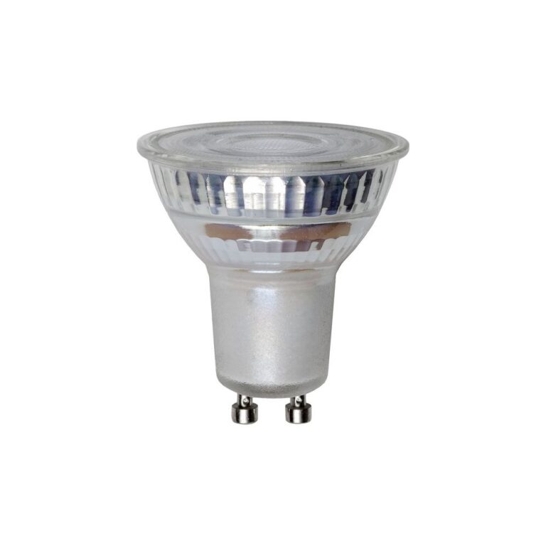 GU10 5,2W dæmpbar LED pære - 470lm, 38Â°, 4000K, glas, MR16
