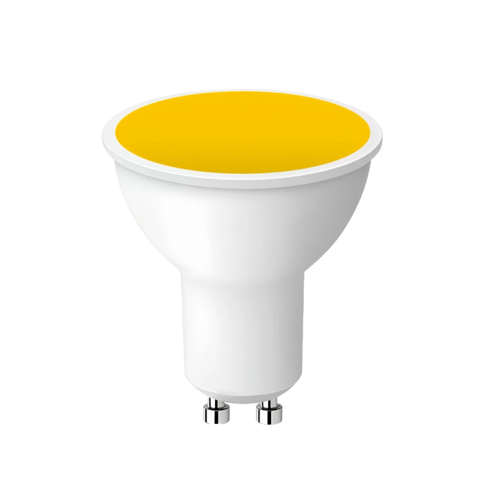 GU10 5W Gul LED spot