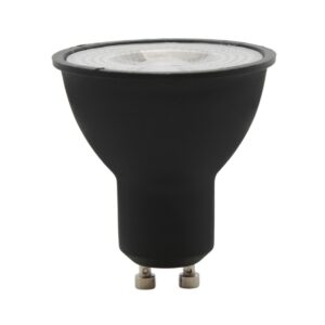 GU10 6W dæmpbar LUX6 LED spot - RA 97, Sort