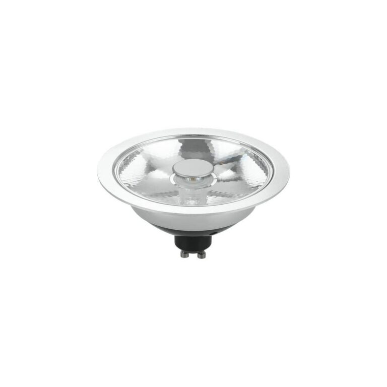 GU10 ES111 10W dæmpbar LED pære - 820lm, 10 grader, 2700K, grå finish