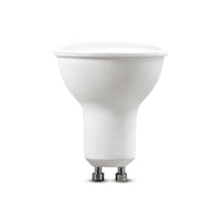 GU10 LED spotlight, 4,5W, 6500K, 400lm, RA80, hvid plast, mlkehvid dksel, 6-pak - V-Tac