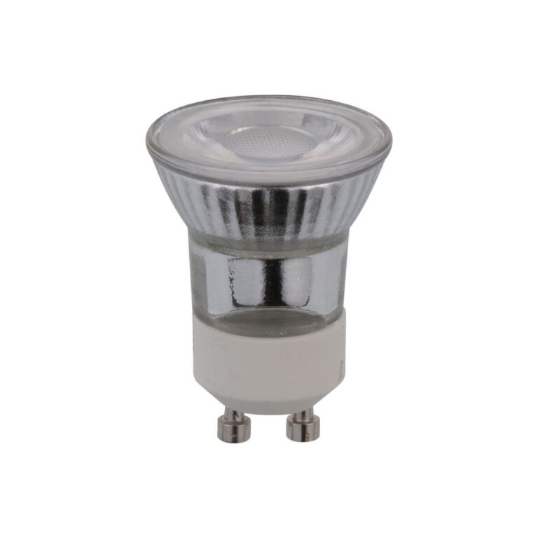 GU10 MR11 3W dæmpbar LED pære - 200lm, 40Â°, glas, varm hvid