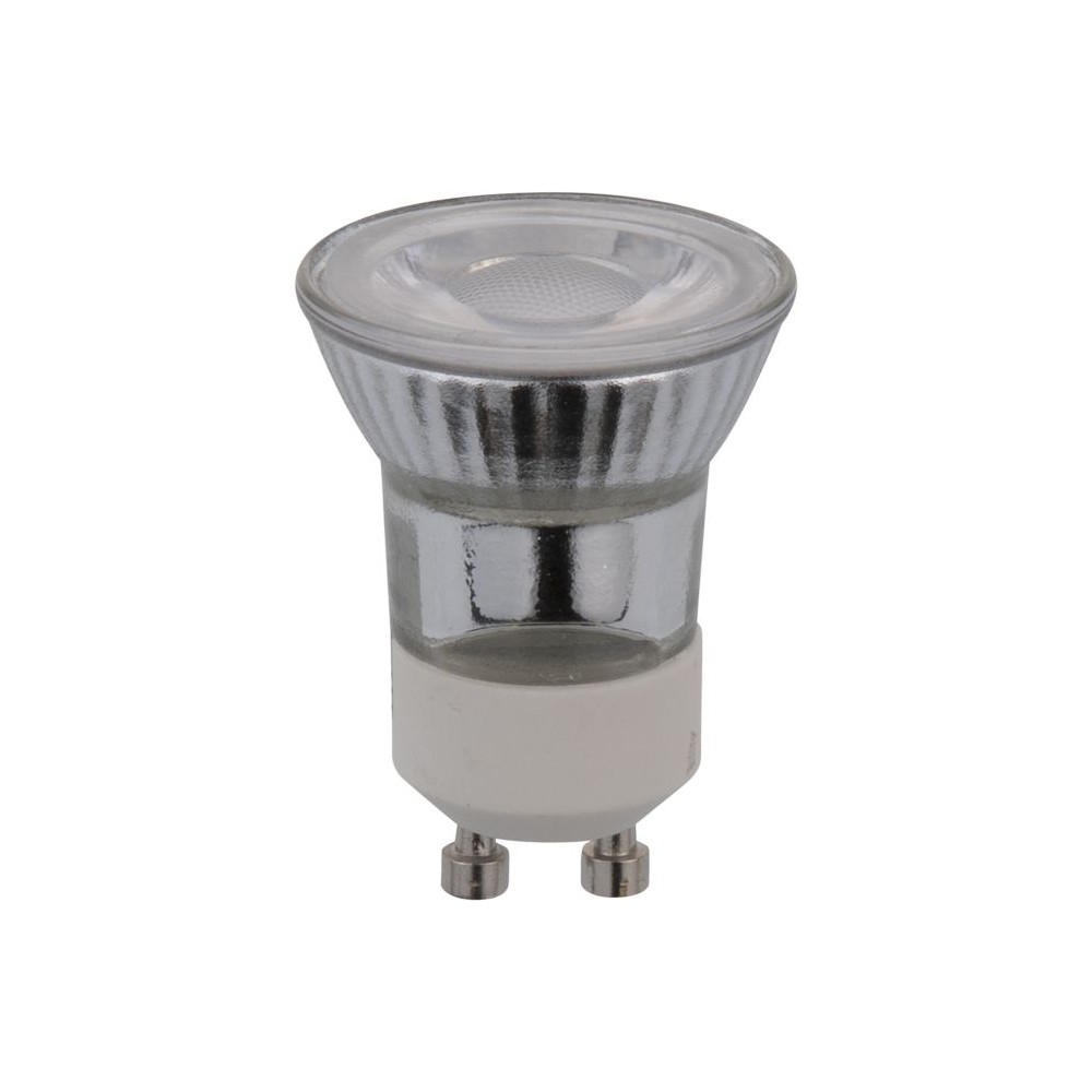 GU10 MR11 3W dæmpbar LED pære - 200lm, 40°, glas, varm hvid