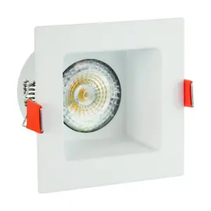 GU10 indbygningsspot - IP20 indendørs, uden lyskilde