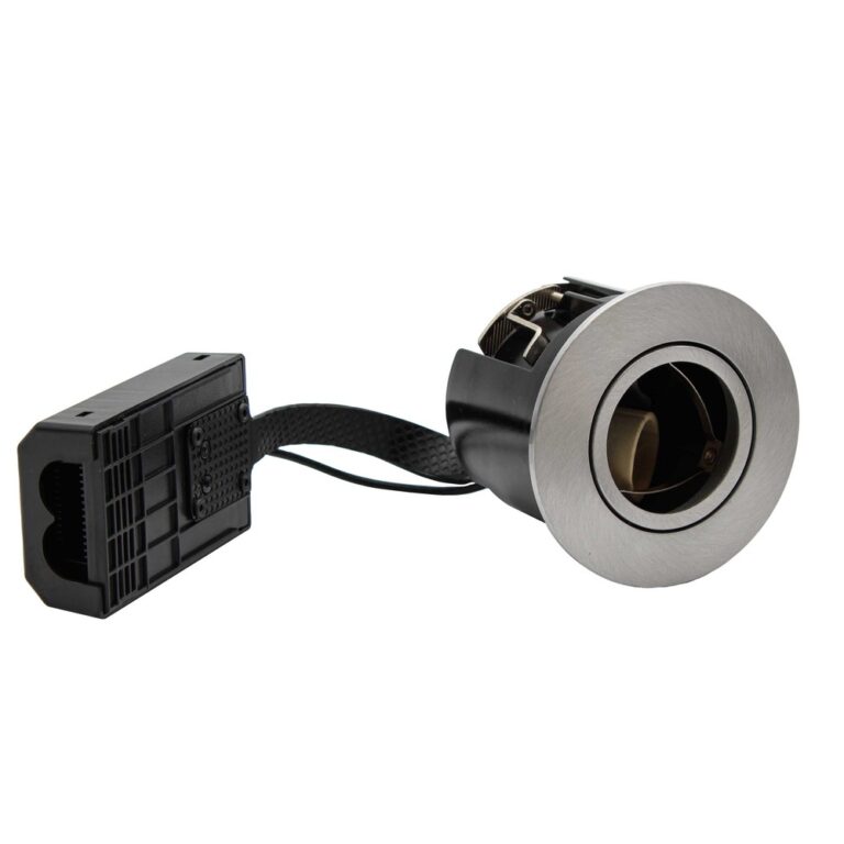 GU10 indbygningsspot Inno88 Udendørs - Børstet rustfri stål, IP44, godkendt i isolering