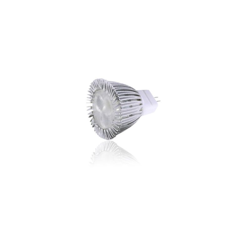 GU4 4W dæmpbar HELO4 LED spotpære - 12V, 3,5cm, MR11