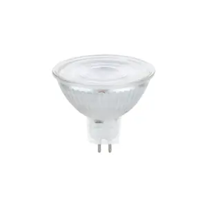 GU5.3 3,4W LED pære, 12V - 410lm, MR16, 36°, glas, varm hvid
