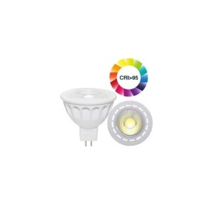 GU5.3 3W dæmpbar LUX3 LED spotpære - 12V, MR16, RA 97
