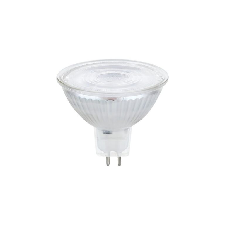 GU5.3 5,8W dæmpbar LED pære, 12V - DimToWarm, 460lm, MR16, 2200-2700K