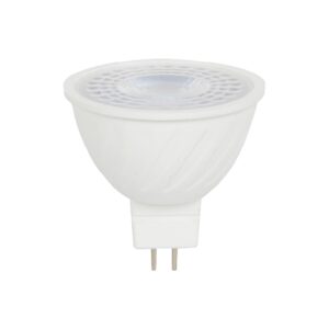 GU5.3 6,5W LED pære, 12V - MR16, Samsung LED chip, 38 grader, 3000K, erstatter 40W