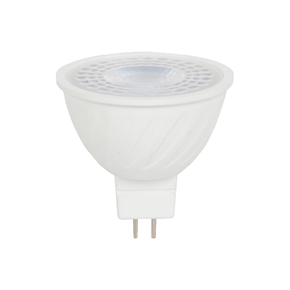 GU5.3 6,5W LED pære, 12V - MR16, Samsung LED chip, 38 grader, 3000K, erstatter 40W