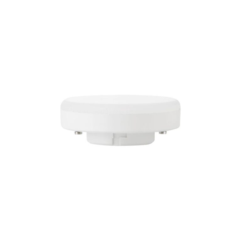 GX53 7W dæmpbar LED pære - 650lm, opal glas, 3000K