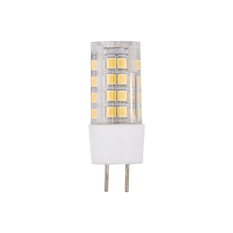 GY6.35 3,5W LED pære, 12V - 380lm, dæmpbar, klar glas, 2700K