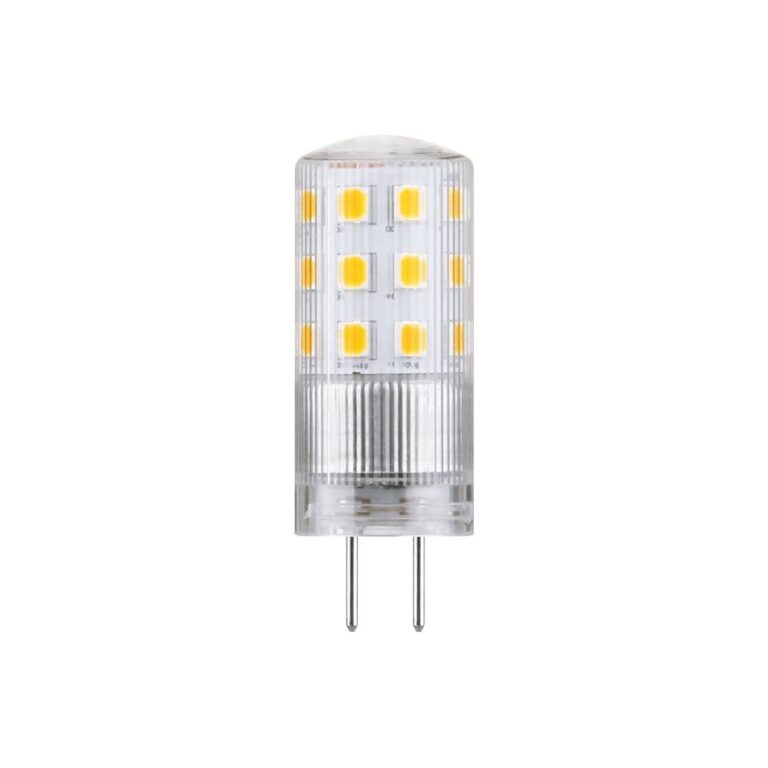 GY6.35 3,8W dæmpbar LED pære, 12V - 470lm, klar, 2700K