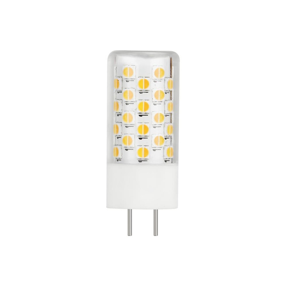 GY6.35 4,3W dæmpbar LED pære, 12V - DimToWarm, 4,6cm, 380lm, klar glas