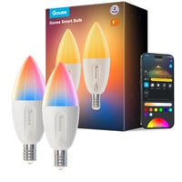 Govee smart LED-pære, RGBWW, E14, 2-pak