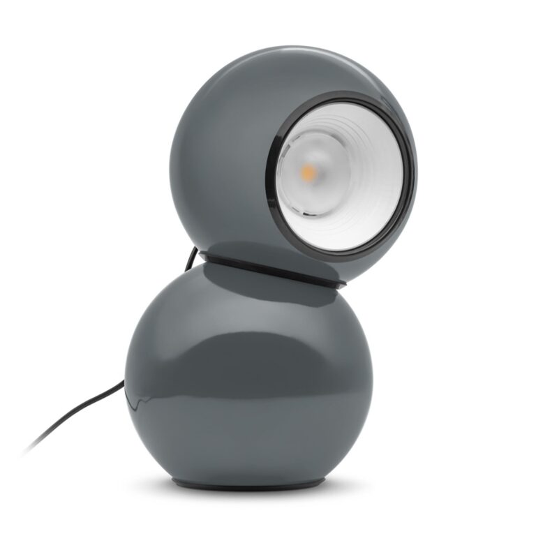 Gravitino LED-bordlampe, grå, højde 24,9 cm Stilnovo - Stue - Design - Metal