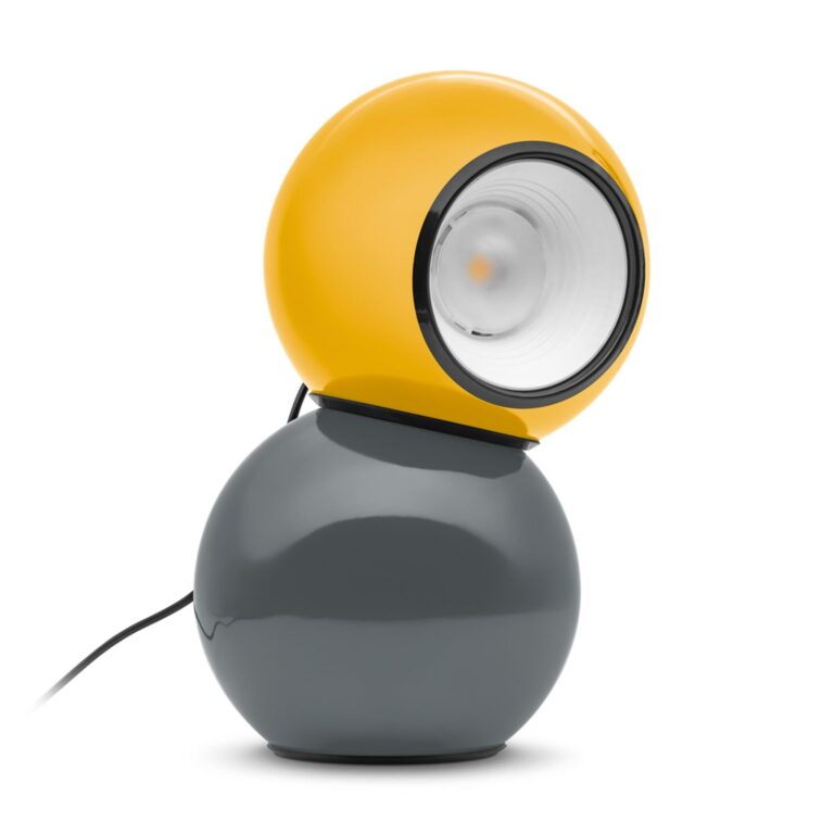 Gravitino LED-bordlampe, gul, højde 24,9 cm Stilnovo - Stue - Design - Metal