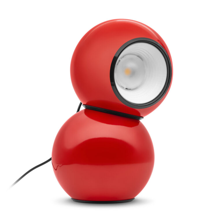 Gravitino LED-bordlampe, rød, højde 24,9 cm Stilnovo - Stue - Design - Metal